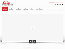 Tablet Screenshot of elit-ayakkabidunyasi.com